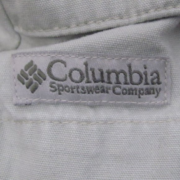 Mens' Columbia Sportswear Khaki Cargo Shorts Size 43 w/ Flaw - Picture 3 of 6